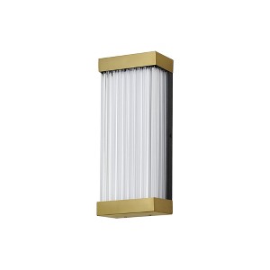 ET2 Lighting Acropolis 1 - Light Wall Light in  Natural Aged Brass - 1 of 1