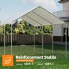 EROMMY Carports, Waterproof & UV Protected Garage, Outdoor Canopy - 4 of 4