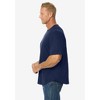 KingSize Men's Big & Tall Silver Cooling Crewneck - 4 of 4