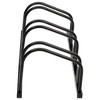 vidaXL Bike Rack for 3 Bikes Black Steel - 3 of 4