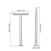 Unique Bargains Cupcake Dessert Plate Hardware Cake Tray Stand Handle - 2 of 4