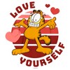 Boy's Garfield Love Yourself T-Shirt - 2 of 4
