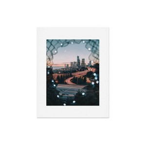 Deny Designs Tristan Zhou Seattle Cityscape Art Print - 1 of 2