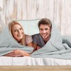 PiccoCasa Comforter Lightweight Quilted Down Duvet Insert with 6 Corner Tabs - 4 of 4
