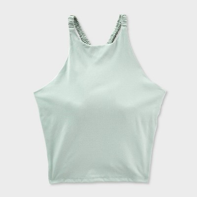 Women's High Neck Crossback Tank Top - All In Motion™