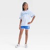 Girls' Cinnamoroll Striped Jersey - Blue/Off-White - 4 of 4