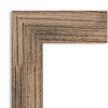 Amanti Art Owl Brown Narrow Petite Bevel Wood Bathroom Wall Mirror 27.5 x 21.5 in. - 2 of 4