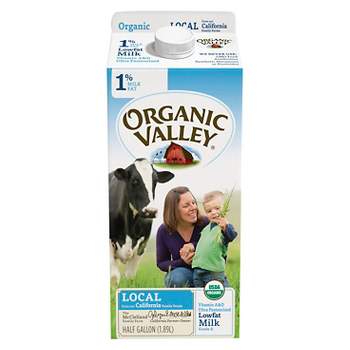 Organic Valley 1% Low Fat Milk - 64oz