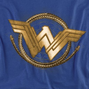 Women's Wonder Woman Movie Lasso Logo Loose T-Shirt - 1 of 4