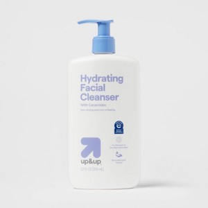 Hydrating Facial Cleanser with Ceramides - Normal to Dry Skin/Sensitive - 12oz - up&up™ - 1 of 3