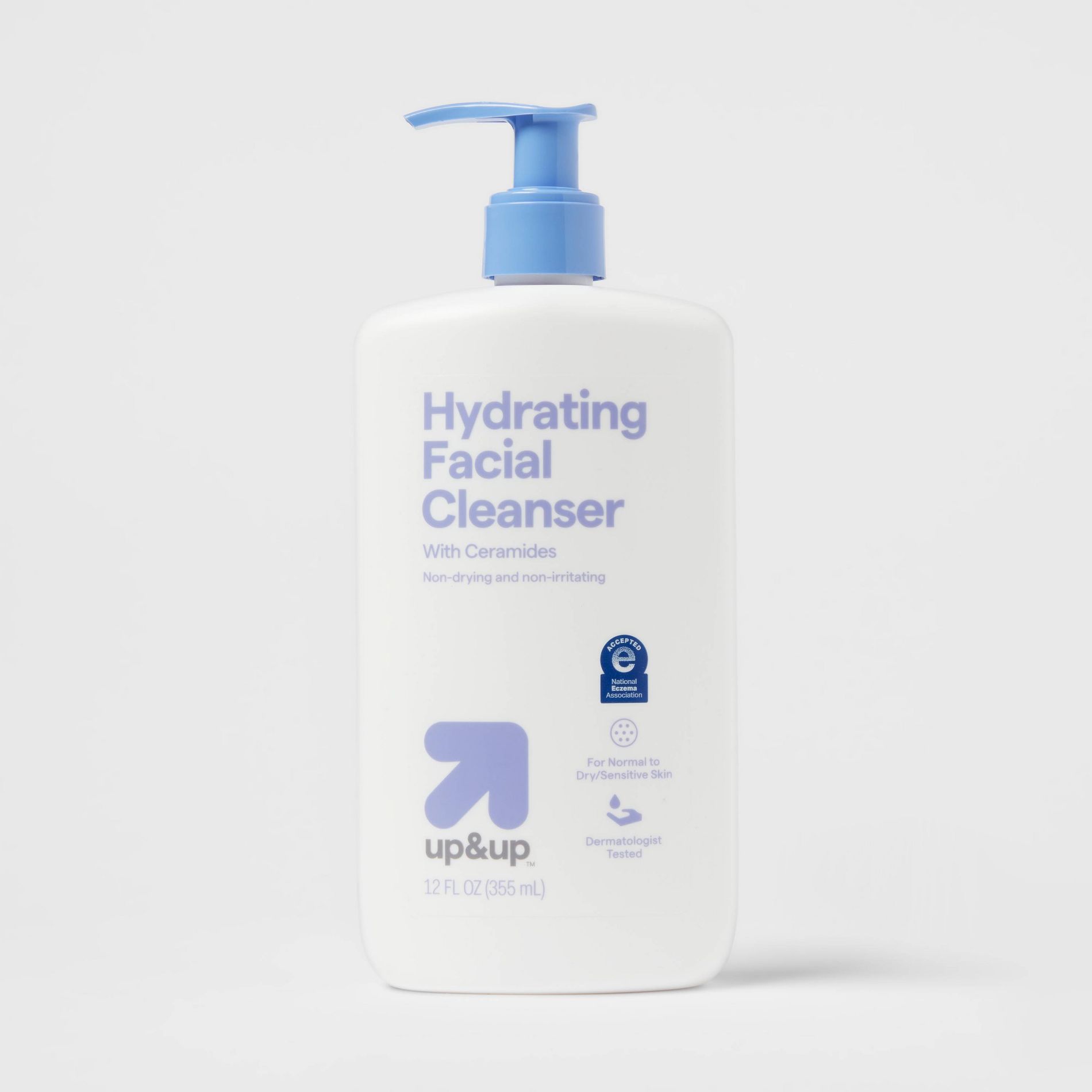Hydrating Facial Cleanser with Ceramides - Normal to Dry Skin/Sensitive - 12fl oz - up&up™