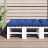vidaXL Chair Cushion Outdoor Patio Pallet Seat Cushion Sofa Chair Pad Fabric - Royal Blue 47.2" x 31.5" x 4.7" - 2 of 4