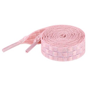 INSPIRE CHIC Polyester Fashion Shoelace 0.6 Inch 1 Pair - 1 of 4