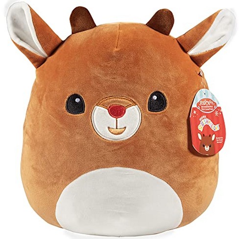 Squishmallow 12" Rudolph The Red Nosed Reindeer - Official Kellytoy Plush - Soft and Squishy Reindeer Stuffed Animal - Great Gift for Kids - Ages 2+ - image 1 of 4