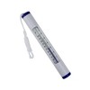 Northlight 6.75" White and Blue Round Swimming Pool Thermometer with Cord - 2 of 2
