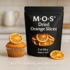 M.O.S Dried Orange Slices 2 oz No Sugar Added Premium Dehydrated Orange Wheels Made in USA - 2 of 4
