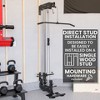 Synergee Wall Mounted Lat Pulley Machine - - 4 of 4