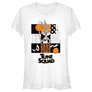 Juniors Womens Space Jam: A New Legacy Bugs Bunny Tune Squad T-Shirt - 1 of 4