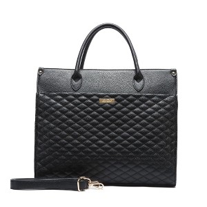 Luli Bebe Monaco Tote Bag, Made from Luxury Materials with Stylish Exterior, Includes Stroller Straps & Changing Pad, Parent in Style - 1 of 4