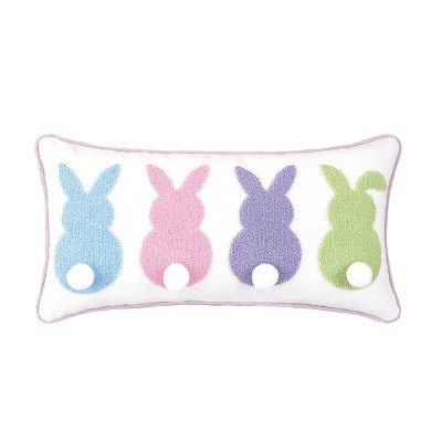 C&f Home 8 X 8 Bunny & Duckling Printed Throw Pillow : Target