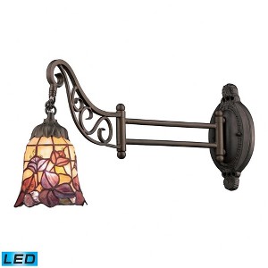 Elk Home Mix-N-Match 1 - Light Swing Arm Lamp in  Tiffany Bronze - 1 of 1