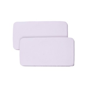BreathableBaby All-in-One Fitted Sheet & Waterproof Cover, For 33" x 15" Bassinet Mattress (2-Pack), Lavender - 1 of 4