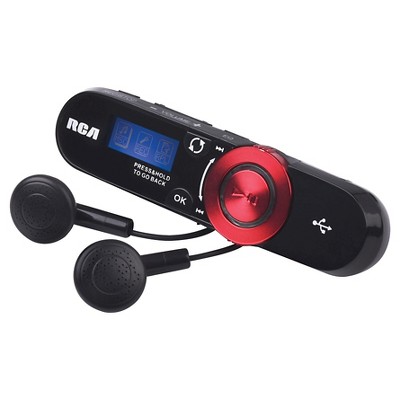 Rca 4 Gb Mp3 Player With Built-in Usb And Removable Sport Clip : Target