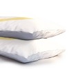 Deny Designs King April Lane Art Block Yellow Monogram U Microfiber Printed Pillow Sham - 3 of 3
