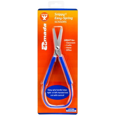 Armada Snippy Easy Spring Loop Scissors, Blunt Tip (Case of 10)