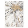 Modern Abstract Rug Indoor Washable Throw Floor Carpet Low Pile Stain Resistant Accent Rug - 2 of 4