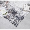 Rug Washable Area Rug Modern Abstract Carpet for Living Room, Non-Slip Backing, Soft, Stain Resistant Floor Rug for Bedroom, Office - 3 of 4