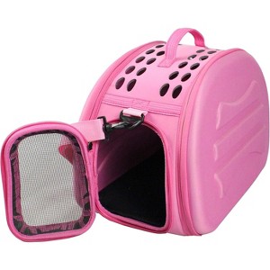 Pet Life Narrow Shelled Collapsible Military Grade Transportable Designer Carrier - 1 of 3