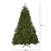 Nearly Natural 7-ft Sierra Spruce “Natural Look-in Artificial Christmas Tree with 500 Clear LED Lights and 2213 Tips - 2 of 4