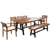 Maggift Outdoor Patio Seating Sets, Distinctive Conversation Friendly Design, Perfect for Gardens, Patios, Living Spaces, Beige, 78.7"*36"*29.5" - 3 of 4