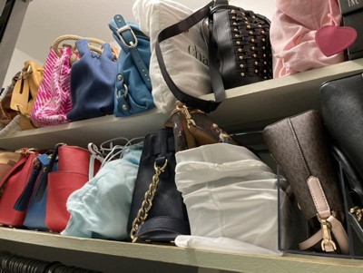 Closet purse organizer discount target