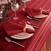 Elrene Denley Stripe Jacquard Stain Resistant Tablecloth ~ Elrene Home Fashions - 3 of 3