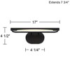 Possini Euro Design Possini Euro Samuel 17" Wide Black LED Picture Light - 4 of 4