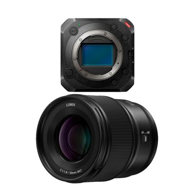Panasonic Lumix BS1H Box-Style Camera with LUMIX S 50mm f/1.8 L-Mount Lens