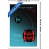Trends International Star Wars: Moving At Lightspeed - TIE Fighter Framed Wall Poster Prints - 3 of 4