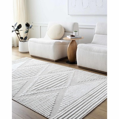 Hauteloom Rectangle Area Rug   Tan