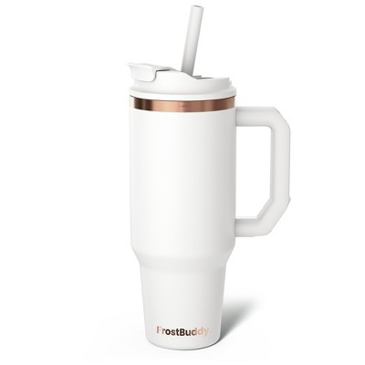 FrostBuddy Thicc Buddy Insulated Tumbler | Available in 40oz & 50oz Sizes | Stainless Steel + Chapstick Holder