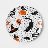 Halloween Icons Dinner Plate White - Hyde & EEK! Boutique™