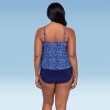 Trimshaper Women's Rachel 5 Tier Ruffle Tankini Swimsuit Top - 3 of 3
