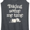 Women's - Peanuts - Taking Some Me Time Graphic Racerback Tank - 2 of 4