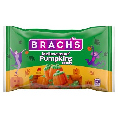 Brach's Halloween Autumn Fall Harvest Mellowcrème Candy Pumpkins - 11oz