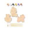 3ct Halloween Craft Wood Dogs in Costume Painting Kit - Mondo Llama™ - 3 of 4