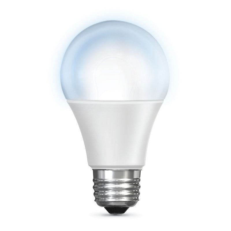 Feit Electric A19 E26 (Medium) LED Smart WiFi Bulb Daylight 60 Watt Equivalence 3 pk, 2 of 4