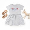 The Juniper Shop USA Cursive Coquette Toddler Dress - 3 of 4