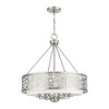 Livex Lighting Avalon 6 - Light Chandelier in  Brushed Nickel - 3 of 4