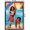 Trends International Disney Moana 2 - Moana and Simea Framed Wall Poster Prints - 3 of 4